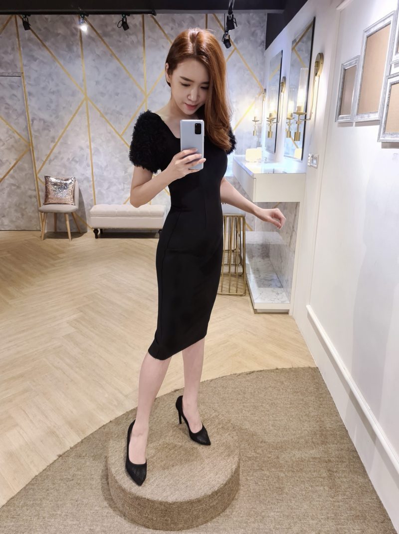 Blair Dress-Black-2