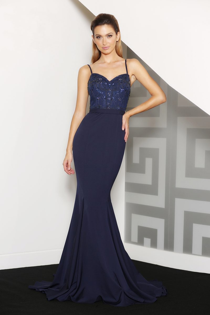 Chelsea Navy Dress-1
