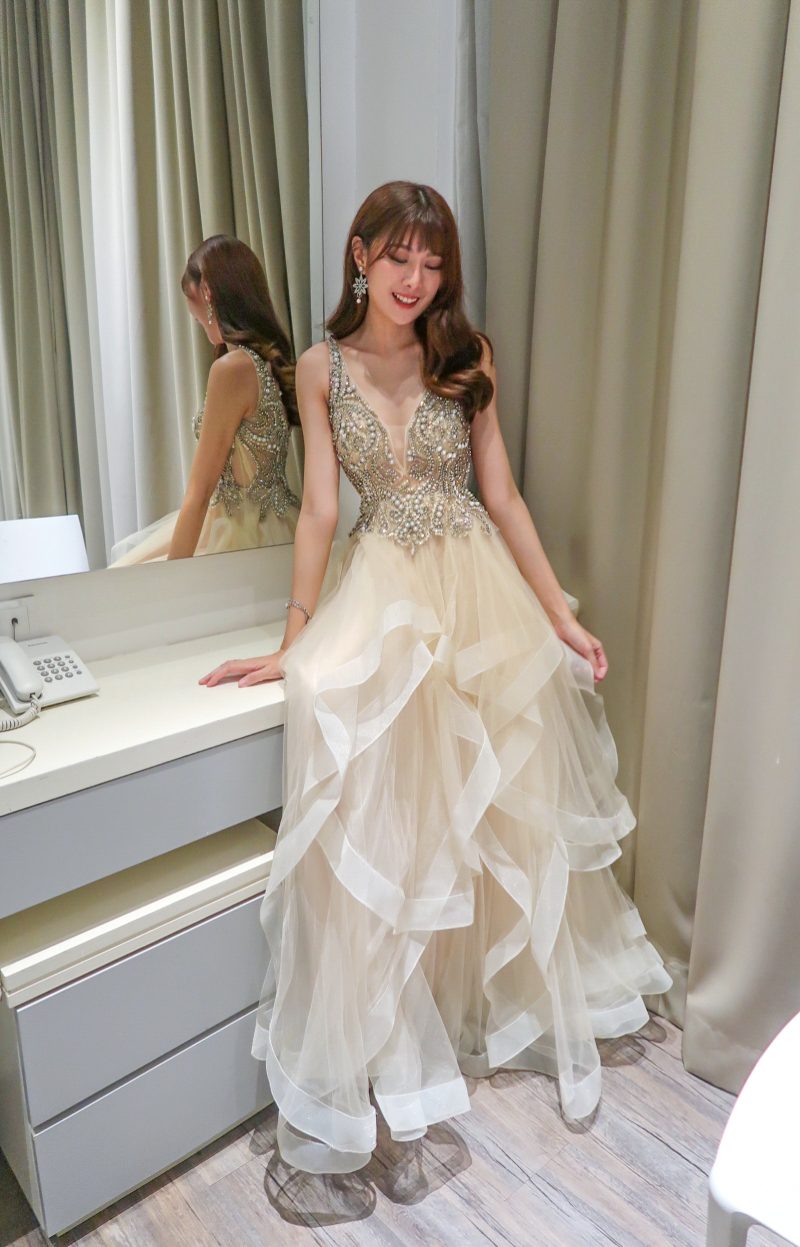 Florence Champagne Gown-2