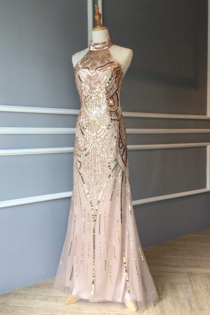 Polly Rose Gold Gown-1