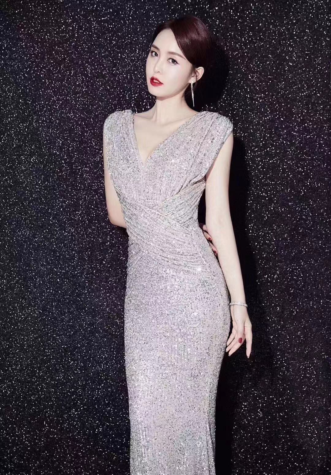 Stardust Silver Dress-1