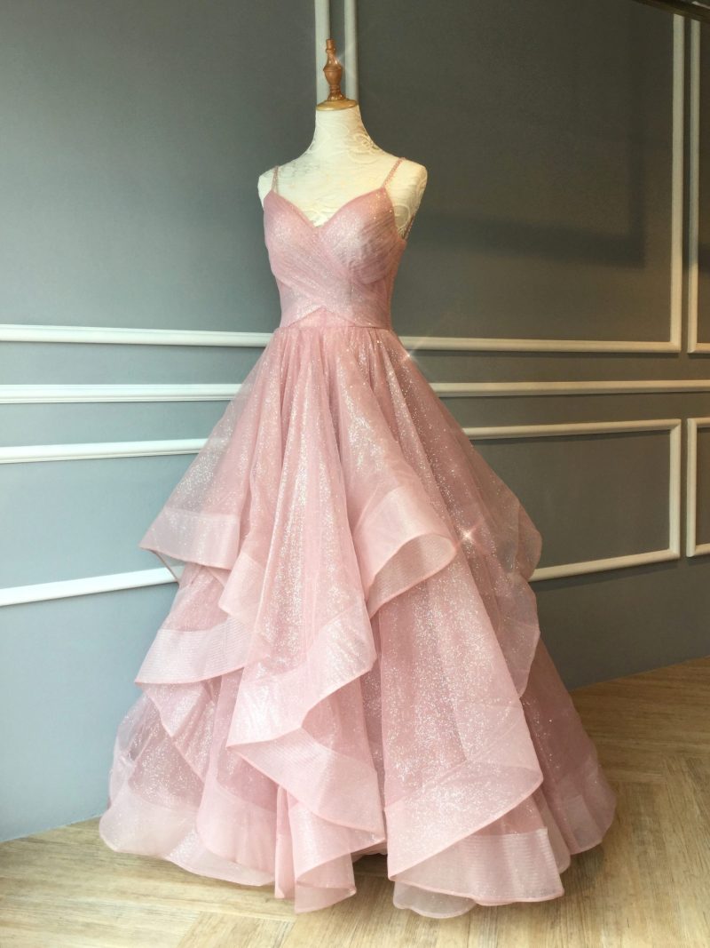 Vanessa Dusty Rose Gown-1