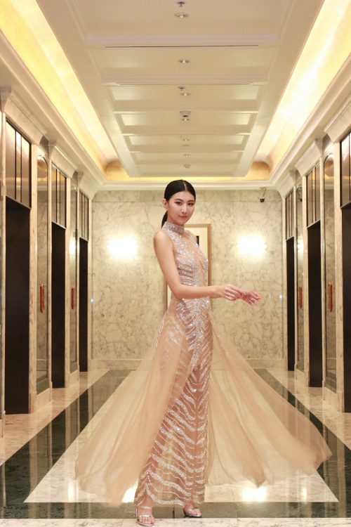 Beverly Shimmer Gown-2