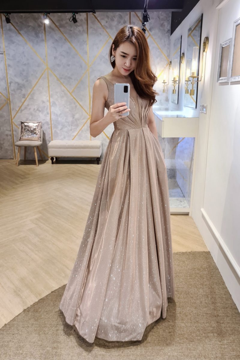 Stardust Dusty Rose Gown