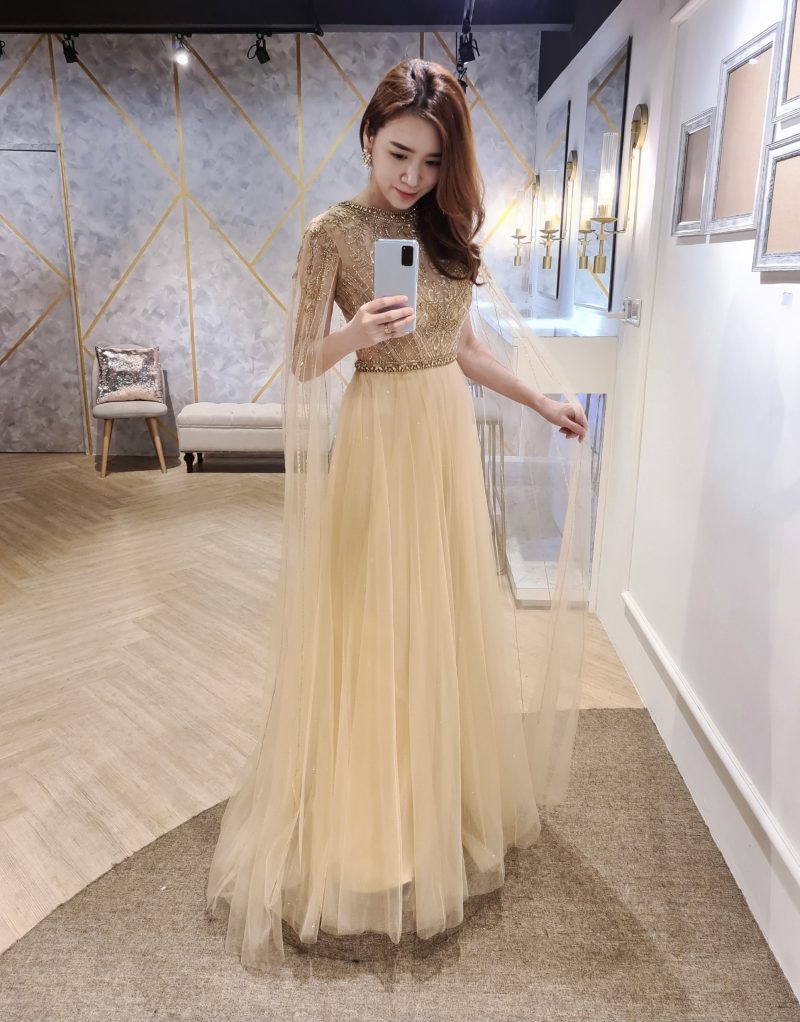 Freya Gold Gown