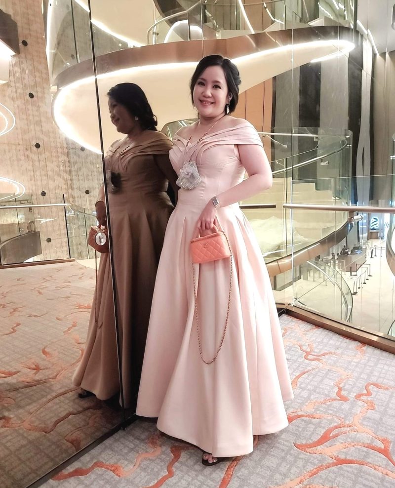 Mabel Pink Gown