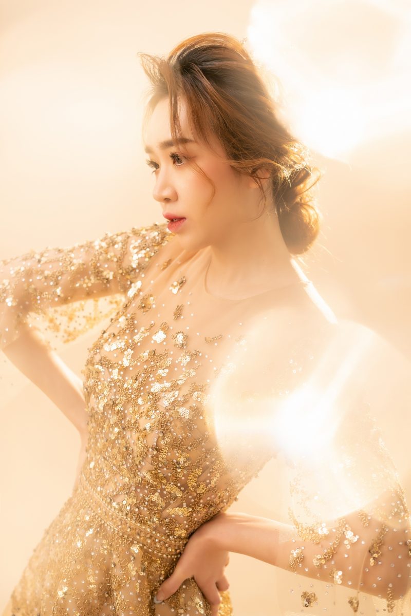 Elsa Gold Gown - Image 3