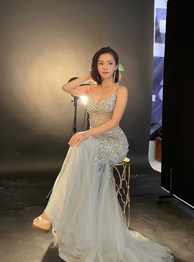 Lexi Silver Gown