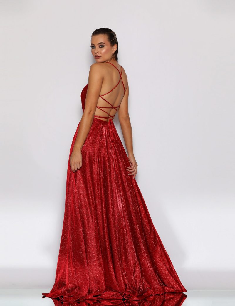 Stardust Red Gown - Image 2