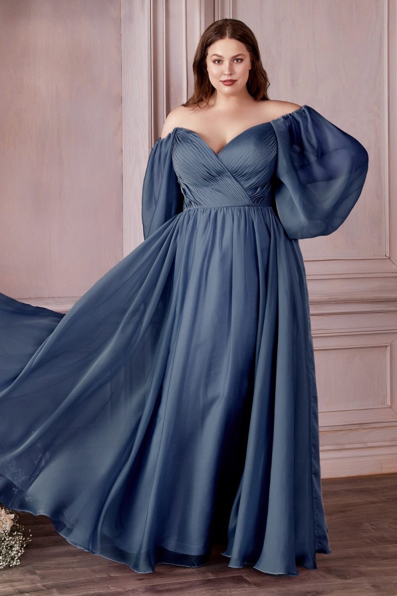 Mella Smoky Blue Gown