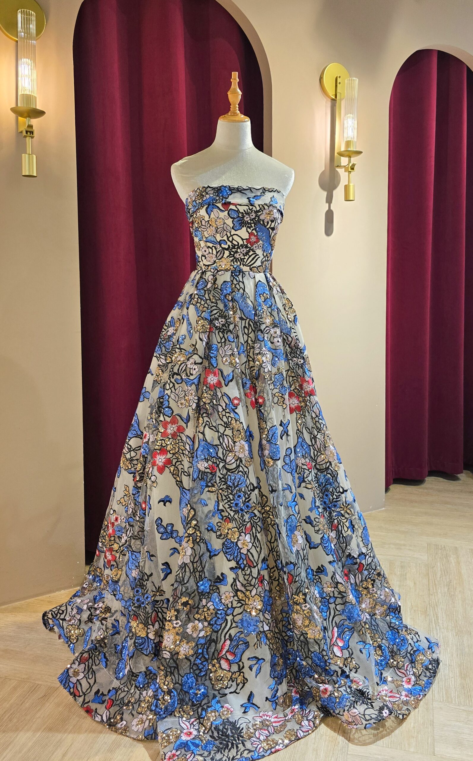 Bluebell Garden Gown