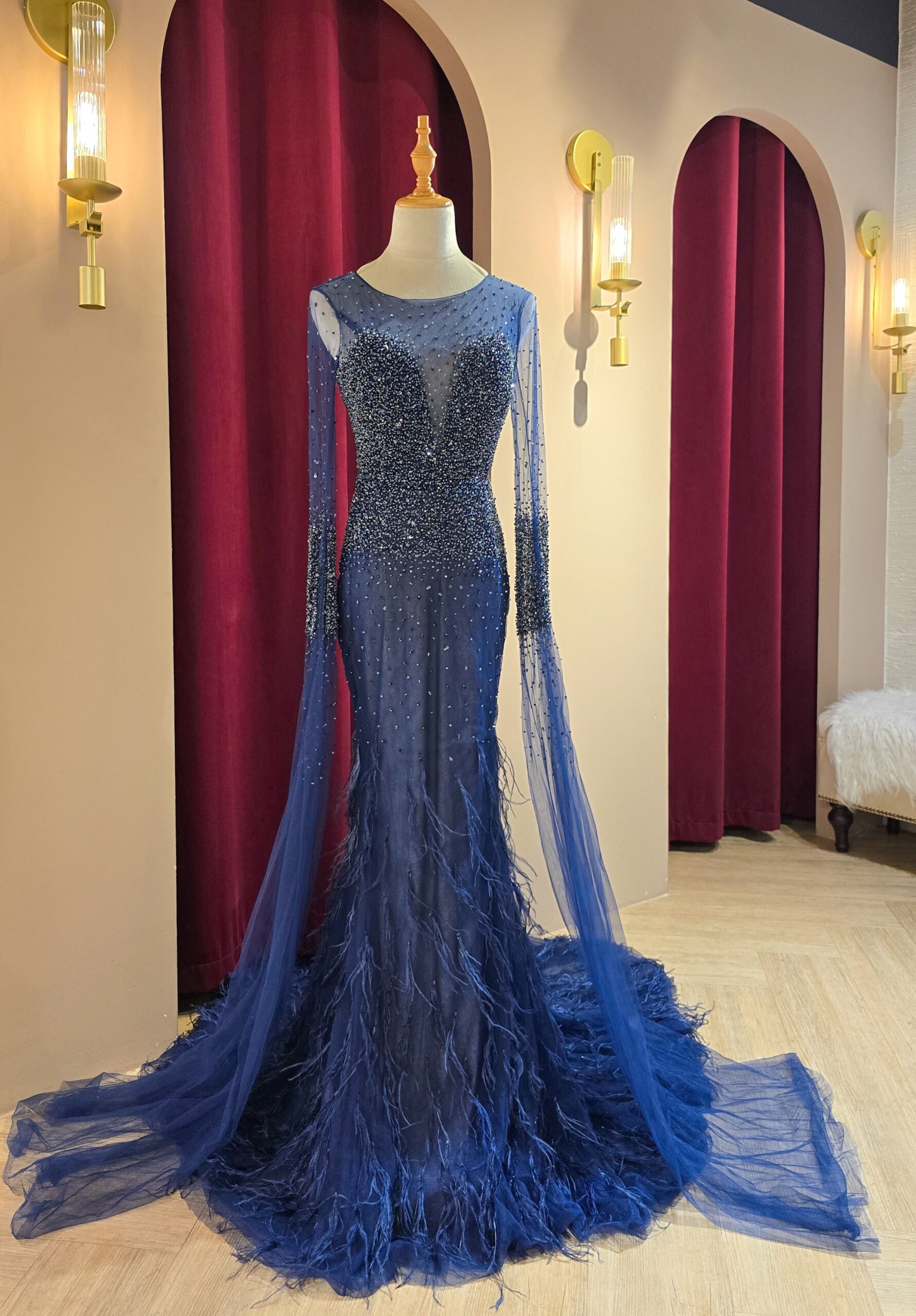 Royal Sapphire Gown